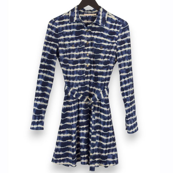 Tory Burch Dresses & Skirts - Tory Burch Derrick Belted Tie Dye Dress - Size 0 - NWOT